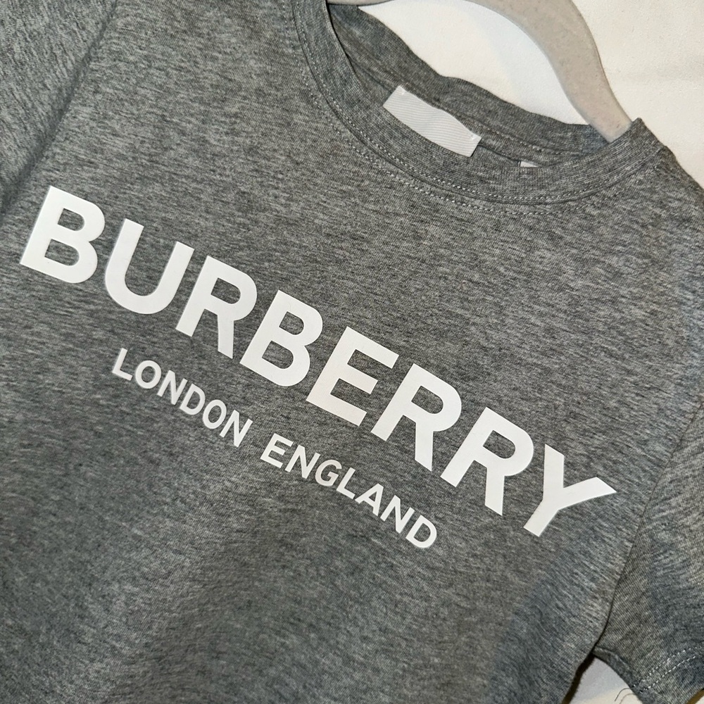Burberry Kids Gray T-Shirt